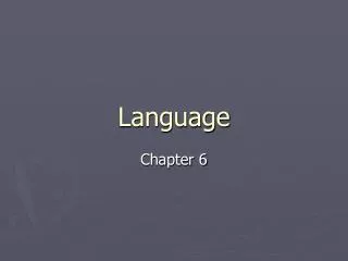 language