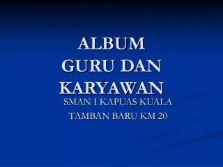 album guru dan karyawan