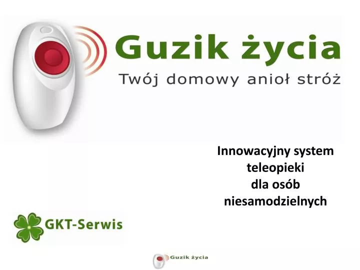 innowacyjny system teleopieki dla os b niesamodzielnych