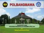 Disampaikan pada PROGRAM PENGENALAN AKADEMIK (PPA) 201 4 - slide 1