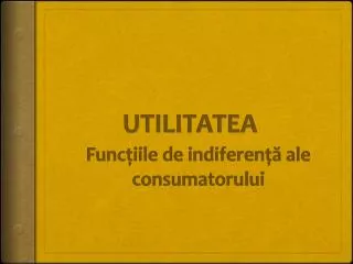 utilitatea