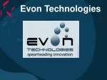 Website Design and Development services by Evontech - slide 1