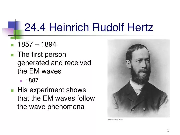 24 4 heinrich rudolf hertz