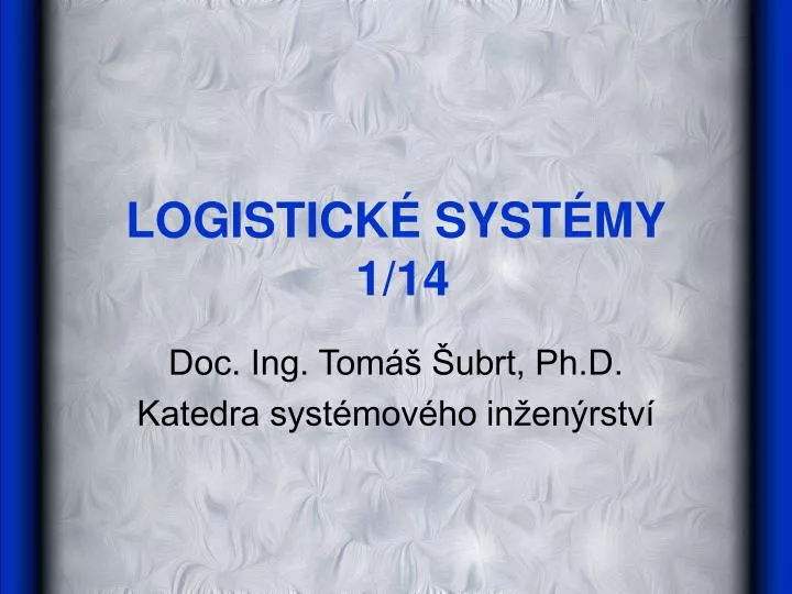 logistick syst my 1 1 4