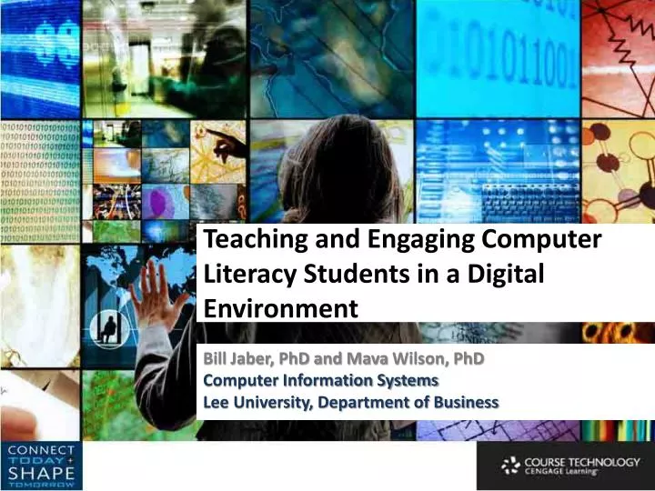 teaching and engaging computer literacy students in a digital environment