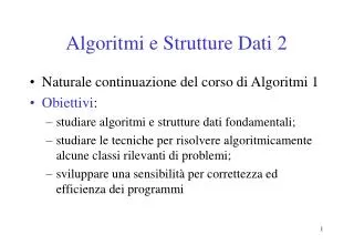 algoritmi e strutture dati 2