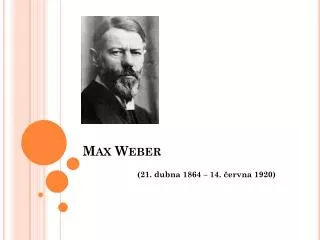 max weber