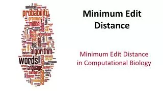 Minimum Edit Distance