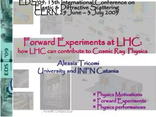 Forward Experiments at LHC: how LHC can contribute to Cosmic Ray Physics
