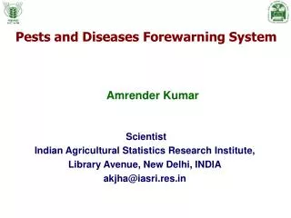 Amrender Kumar