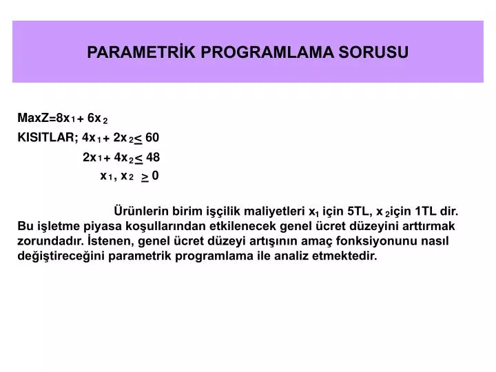 parametr k programlama sorusu