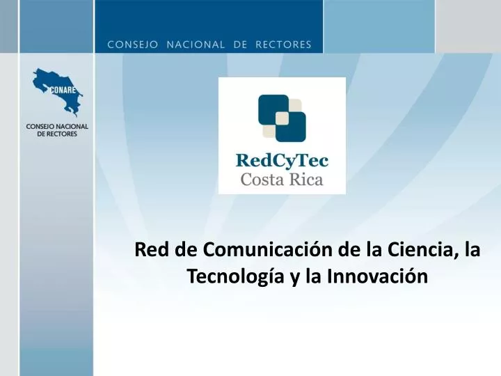 red de comunicaci n de la ciencia la tecnolog a y la innovaci n