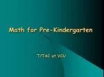 Math for Pre-Kindergarten - slide 1