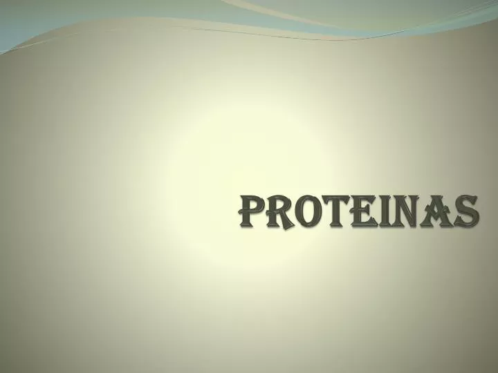 proteinas