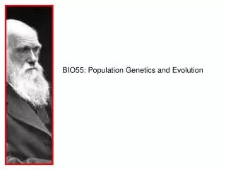 BIO55: Population Genetics and Evolution