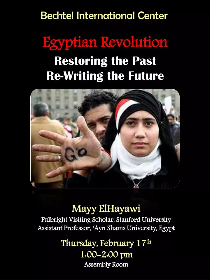 egyptian revolution restoring the past re writing the future