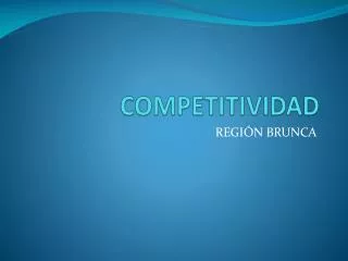 competitividad