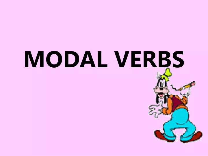 modal verbs