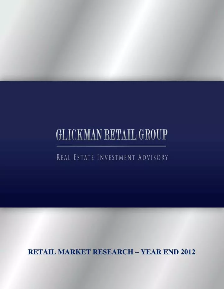 retail market research year end 2012