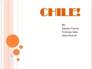 CHILE!