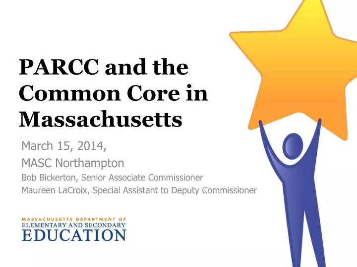 parcc and the common core in massachusetts