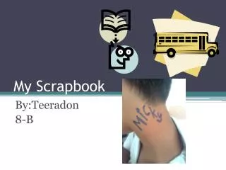 my scrapbook