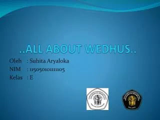 all about wedhus