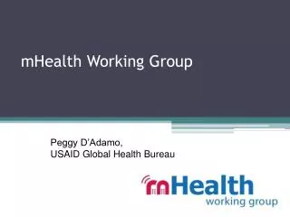 mHealth Working Group