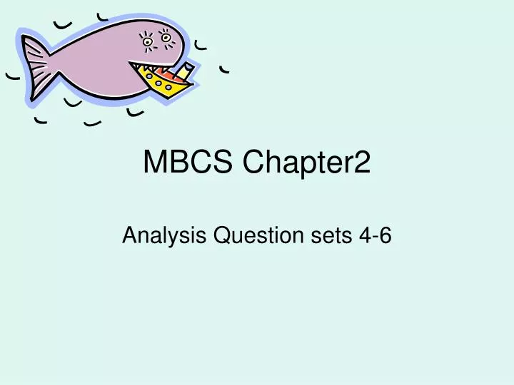 mbcs chapter2