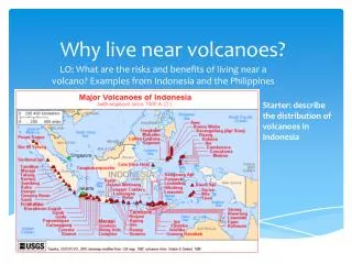 Why live near volcanoes?