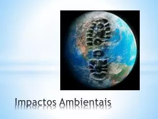 impactos ambientais
