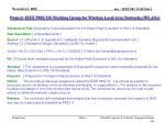 Sequence Coded Modulation Proposal for IEEE 802.11b Higher Rate Extension - slide 1