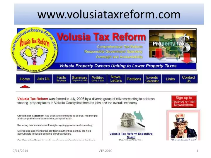 www volusiataxreform com