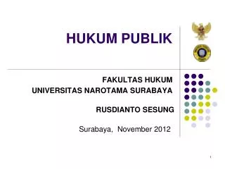 hukum publik