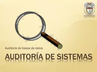 auditor a de bases de datos