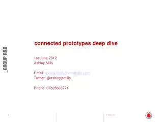 connected prototypes deep dive