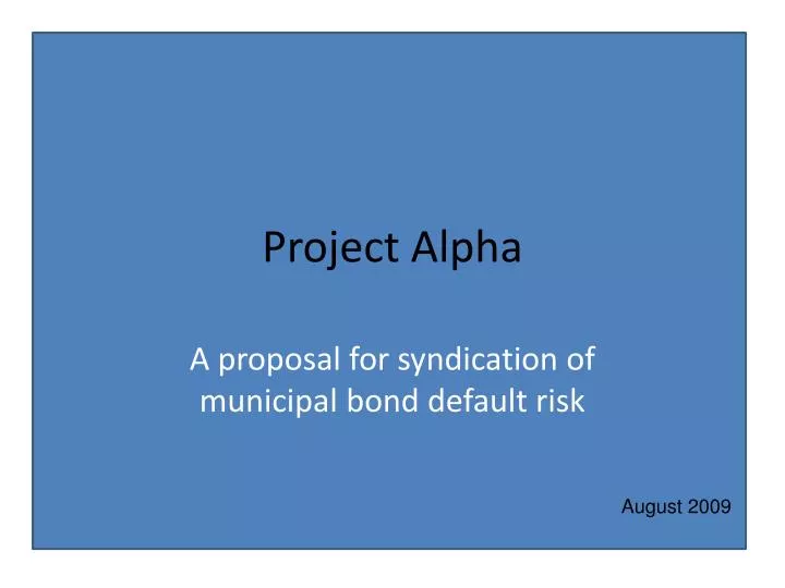 project alpha