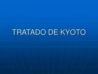 tratado de kyoto
