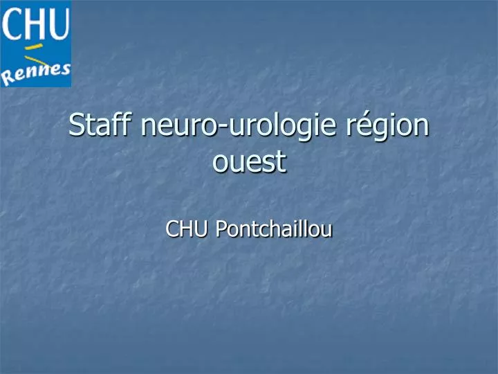 staff neuro urologie r gion ouest