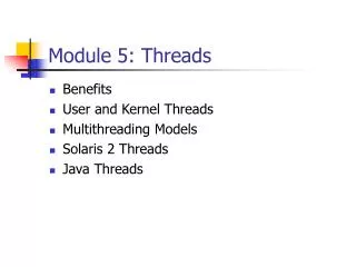 module 5 threads