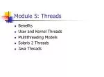 Module 5: Threads - slide 1