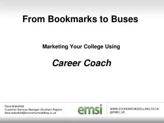 From Bookmarks to Buses