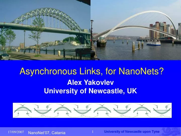 asynchronous links for nanonets