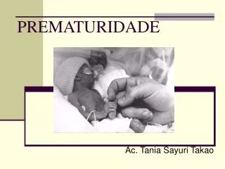 prematuridade