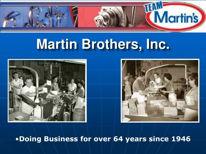 martin brothers inc