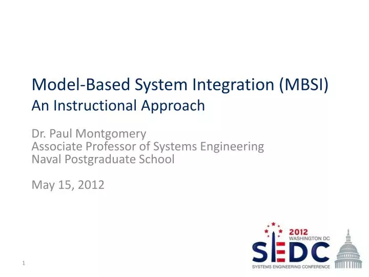 model based system integration mbsi an instructional approach