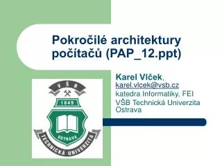 pokro il architektury po ta pap 12 ppt