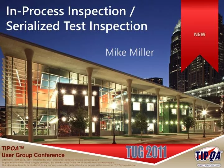 in process inspection serialized test inspection