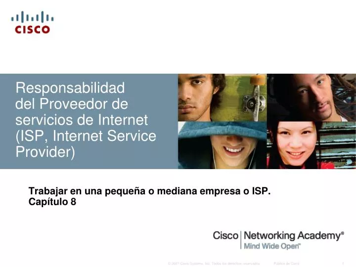 responsabilidad del proveedor de servicios de internet isp internet service provider