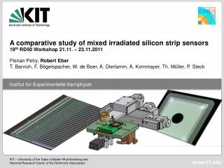 A comparative study of mixed irradiated silicon strip sensors